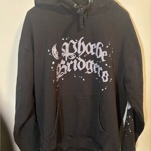 Phoebe Bridgers Black Graphic Hoodie